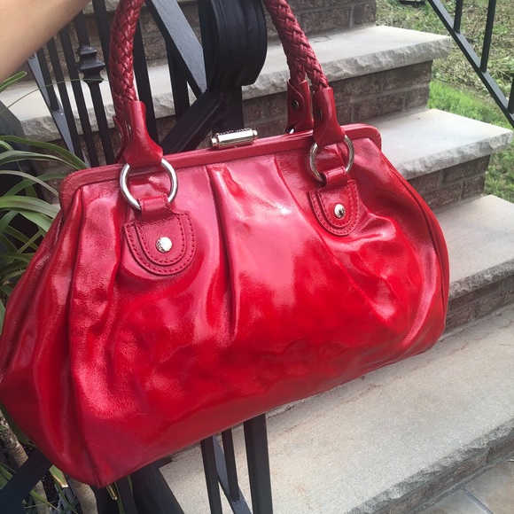 Red Leather Bag - Picture 1 of 2